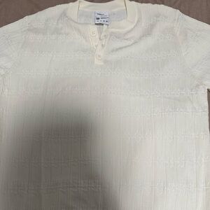 Cream Polo Shirt Casual Style